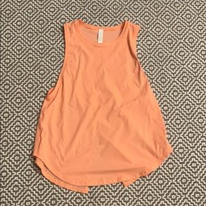 lululemon peach tank top (size 4)
